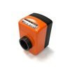 SIKO DA09公制橙色指示灯- 20mm口径4mm每Rev，顺时针增加