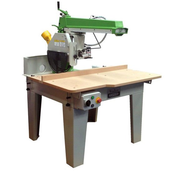 Wadkin Bursgreen Industrial Radial Arm Saw WB 400 Crosscut