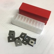 12 x 12 x 1.5硬质合金插入物，用于12.5 - 24mm槽槽(10 off的盒子)