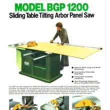 Wadkin BGP Panel Saw Spare Parts