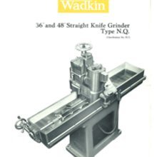 Wadkin NQ刀磨机备件