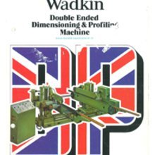 Wadkin DP双端Tenoner备件
