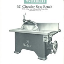 瓦德金Sawbench备用零件