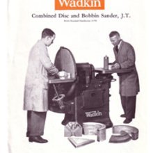 wadkinJTA磁盘和 Bobbinsander备件