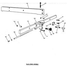 普通栅栏组件 -  Wadkin B700 Bandsaw