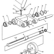 HT Delta Feedroll Swing  - 轴安装