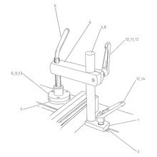 Wadkin SP130手动夹具